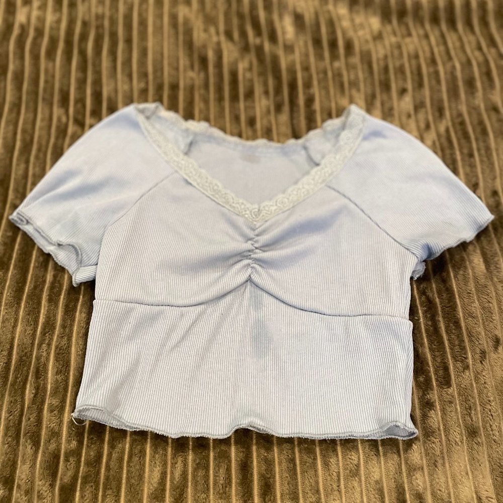 Shein teen girls crop top